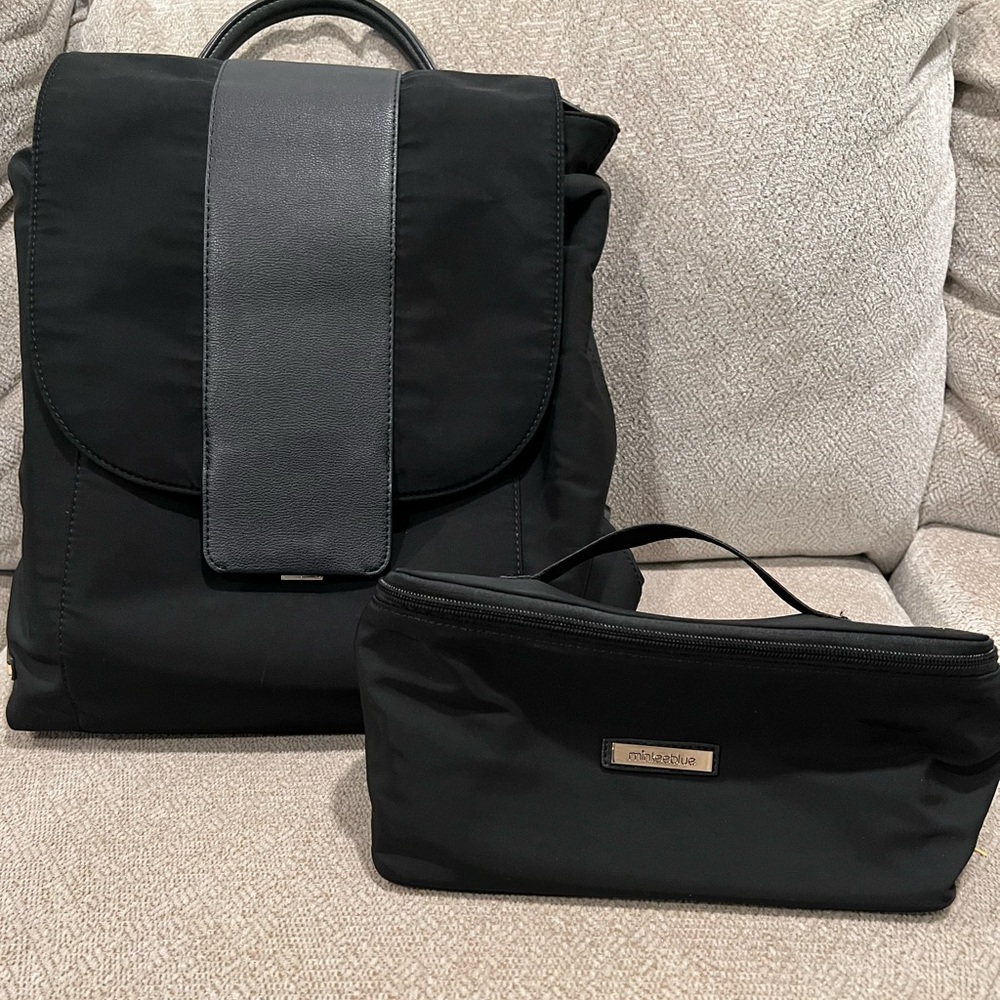 Minkeeblue Backpack + Insulated Lunch Bag
